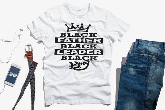 Black Father Tee Shirt